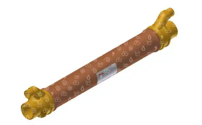 výměník tepla koaxiální DANFOSS HE 4.0, 015D0007, 28 mm / 12 mm ODF